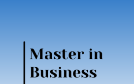 MBA degree course